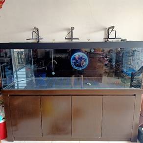 6ft Aquarium with Cabinet