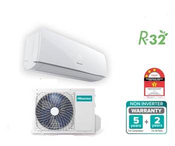 Hisense 1.5hp inverter air cond free install (NEW)