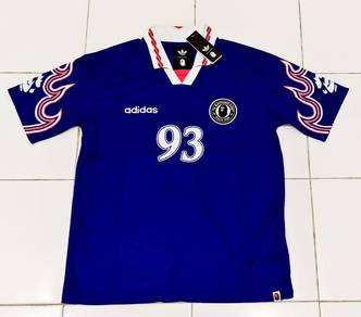 Adidas Originals x Bape Flame Jersey Japan Blue