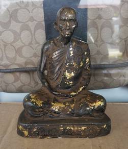 Statue Lp Kuay Wat Kositaram Bronze Sculpture