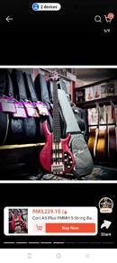 bass cort a5 Dan hartke amp bass