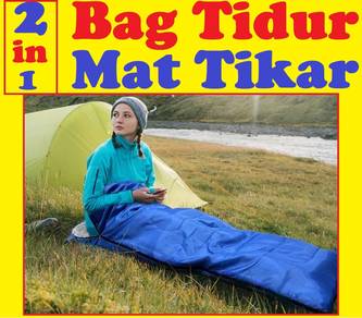 Tikar Beg Tidur Camping Sleeping Bag Mat Hiking Tr