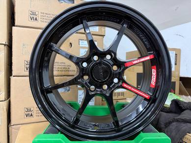 Sport Rim Baru 15 Volk Rays CE28 Glossy Black Siap