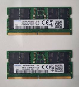 Samsung 16GB 1Rx8 PC5-4800B-SA0-1010-XT RAM