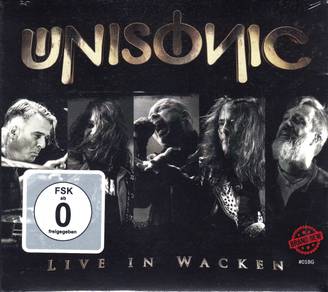 Ori CD - UNISONIC Live In Wacken [2017] + DVD NEW