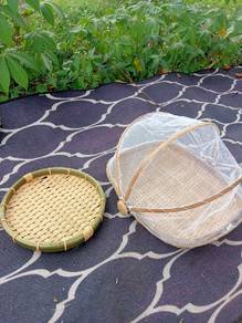 tudung  saji rotan