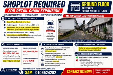 Shop lot For Rent in Kota Damansara,SGR