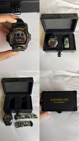 A Bathing Ape x G-Shock DW-6900 Watch Set