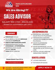 Sales Advisor