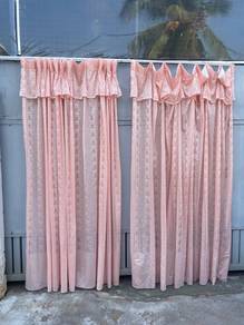 SKU : B931 Langsir Renda 590x246cm Lace Curtain