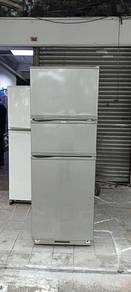3door fridge refrigerator peti sejuk Elba 300L