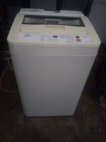 washing machine 7.5kg COD ada warranty 1 week 