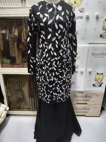 Kurung Moden Lace 3d Preloved 