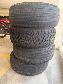 265-60-18 ( Used Tyre ) - 4 biji