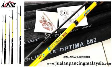 Alpine Optima Graphite Rod (2 PIECE SPINNING ROD)