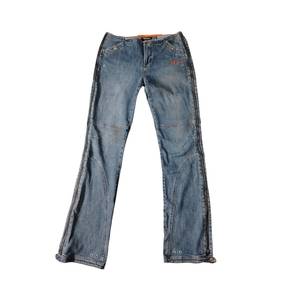Harley Davidson vintage Style Panelled Denim