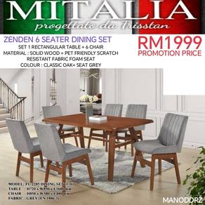 Quality 6 Seater Solid Wood Dining Set | Sale