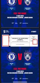 Jdt vs Chelsea tickets