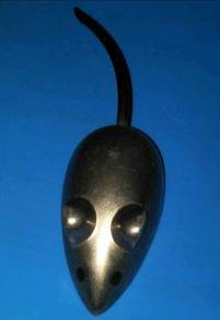 Rare Stainless Steel Mice Rat Mouse Figurine
