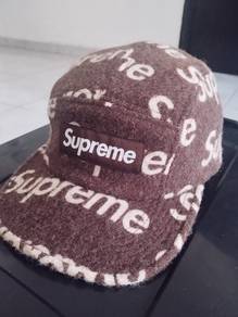 Supreme Harris Tweed Camp Cap from   the fall/wi