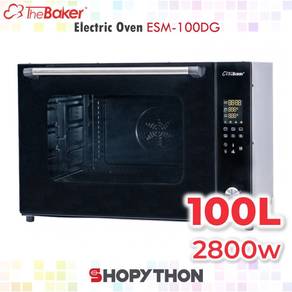 electric oven with trays