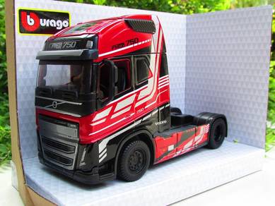 Burago 1/43 Volvo TRACTOR UNIT Truck Head Red
