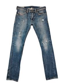 Diesel Thavar Distressed Ripped Denim
