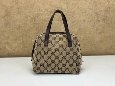 Gucci 124542 Mini GG Canvas Balthus Tofu Bag