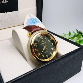 Jam Tangan Pasangan Jed Nefrit Hijau yang Bergaya