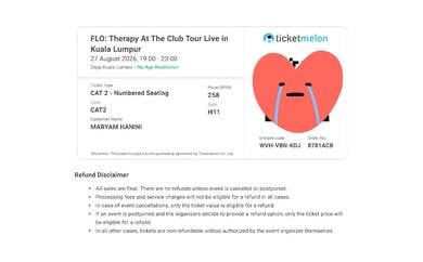 [WTS] FLO Therapy At The Club Tour in KL