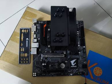 Combo Mobo B360M + CPU Intel i7 8700 + Tower Coole
