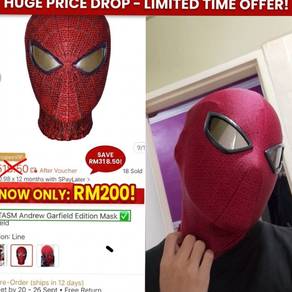 Spiderman Mask Andrew Garfield