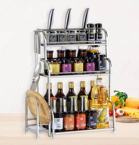 Kitchen Storage Shelf Rack Rak Dapur Mini Cabinet