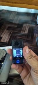 sjcam c400 with box and bag,with memory 126gb v30.