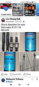 Shock Absorber for mercedes W 211 V 6