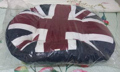 BRITISH Flag Round Cushion - 28 Inch Diameter