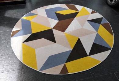 Carpet Bulat Besar 200cmx200cm