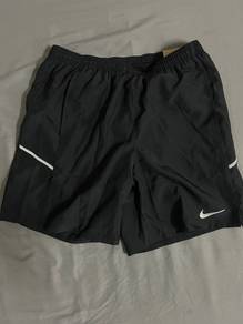 black Nike Miler Dri-FIT running shorts