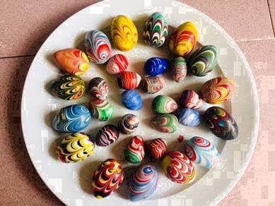 Stone/Ceramic Decor Eggs