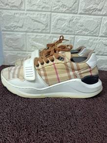 Uk6.5 Burberry Haymarket Check Sneakers