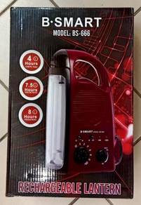 Rechargeable Flashlight With Radio