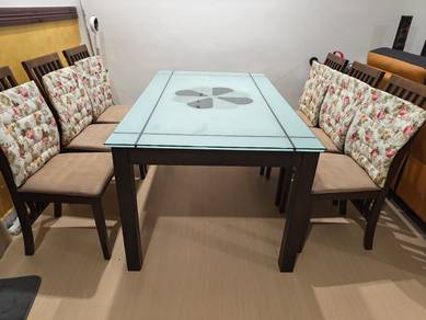 dining table meja makan 