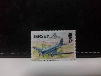 1993 Jersey Stamp Aviation History