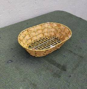 B798 Bakul Anyaman 33 cm Oval Gift Hamper Basket