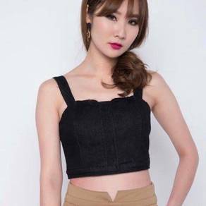 Black jeans top