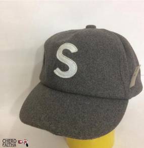 CRFT1210 S logo daiso kid cap topi budak rayon