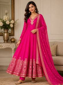 banarasi Anarkali suit