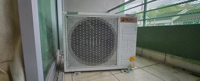 Aircon 1hp (Rosak)