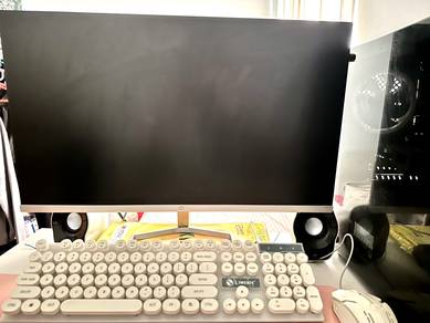 Full Desktop PC Set + HP M24F Monitor