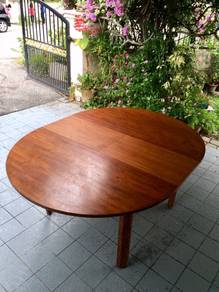 (CLEARANCE!) BIG PULL OUT DINING TABLE 8-10 pax